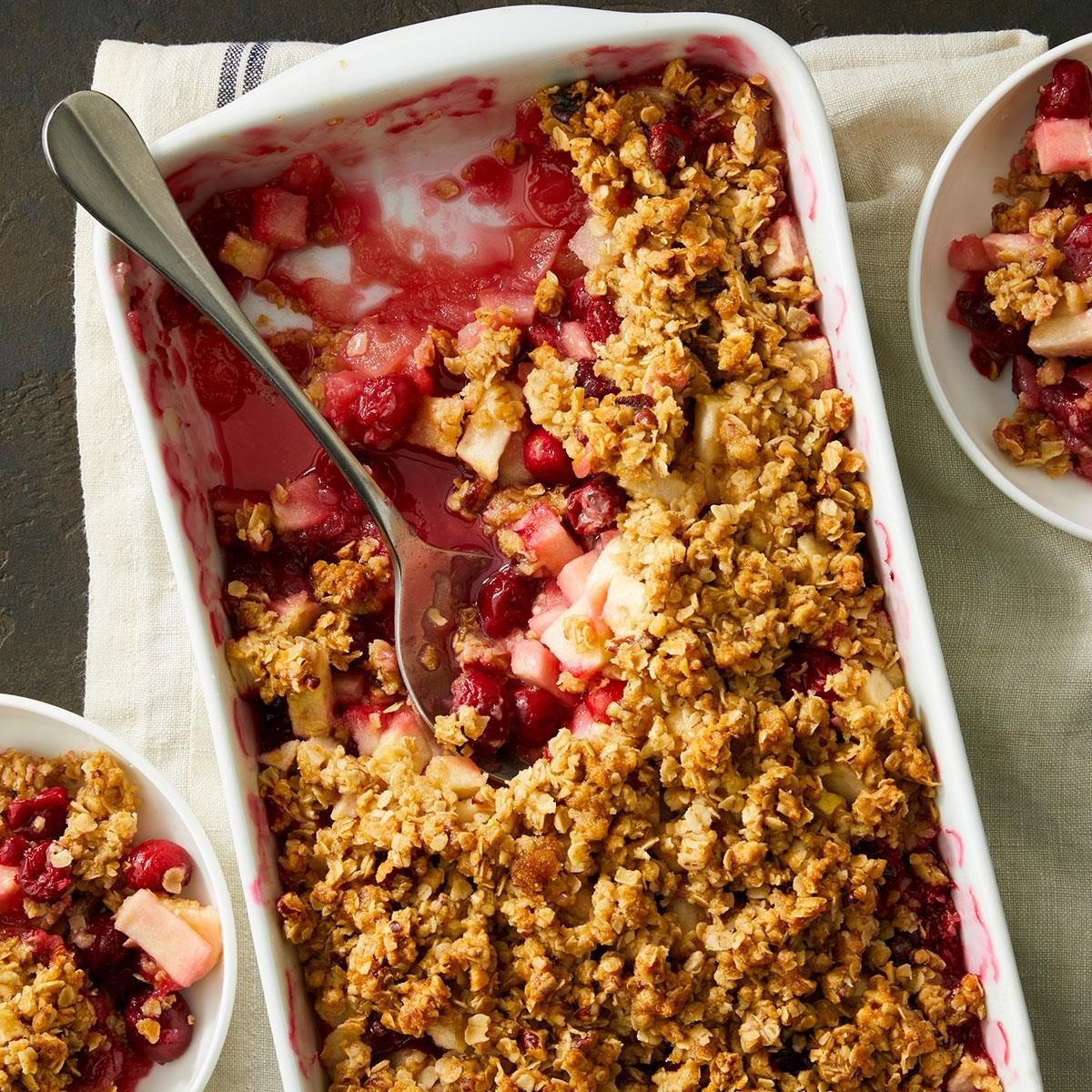 Master Cranberry Apple Crisp: Tart & Sweet Perfection
