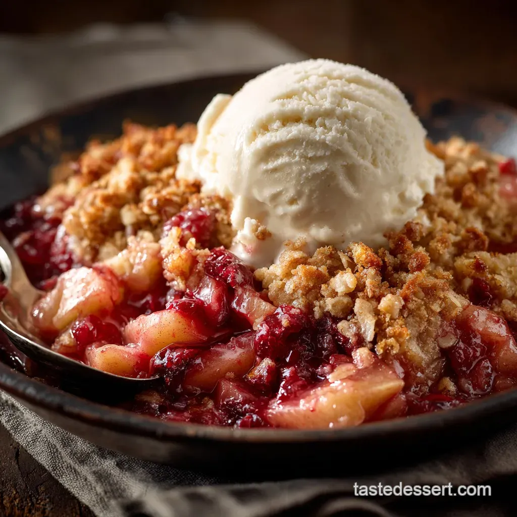 Secret to Crunchy Cranberry Apple Crisp: Perfect Topping Tips